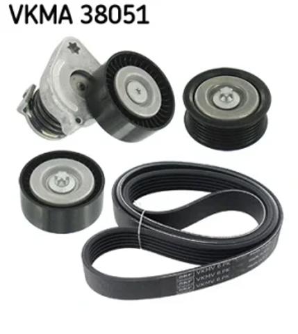 Ремінь приводний, агрегатів, комплект VKMA38051 SKF