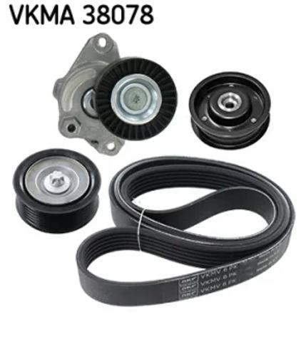 Ремінь приводний, агрегатів, комплект VKMA38078 SKF