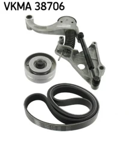 Ремінь приводний, агрегатів, комплект VKMA38706 SKF