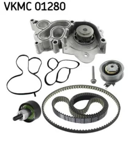Ремінь ГРМ, комплект VKMC01280 SKF