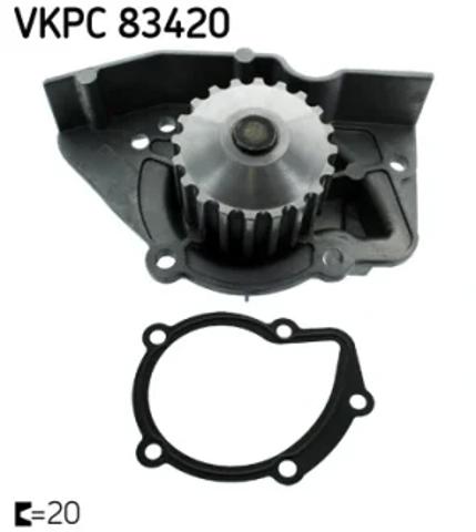 Помпа водяна, (насос) охолодження VKPC83420 SKF