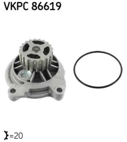 Насос охолоджуючої рідини VKPC86619 SKF