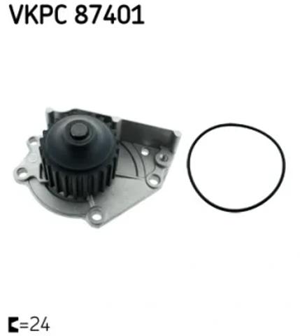 Насос системи охолодження VKPC87401 SKF