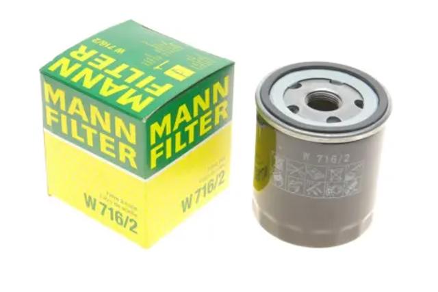 Масляний фільтр двигуна W7162 MANN