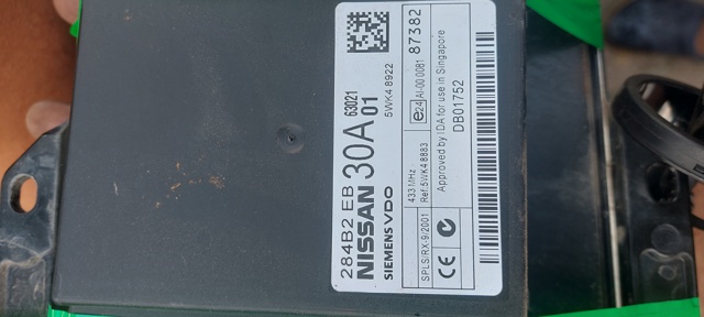 Блок управління комфорту 284B2EB30A NISSAN