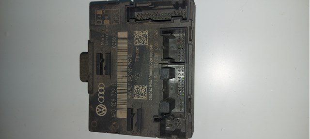 Блок комфорту передніх дверей 4F0959792R VAG
