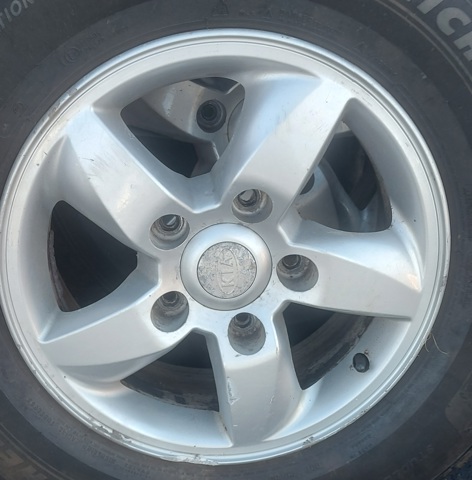 Диски литі (легкосплавні, титанові) 529103E500 HYUNDAI