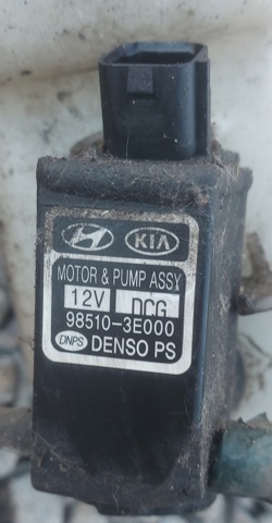 Електропомпа омивача переднього скла 985103E000 HYUNDAI