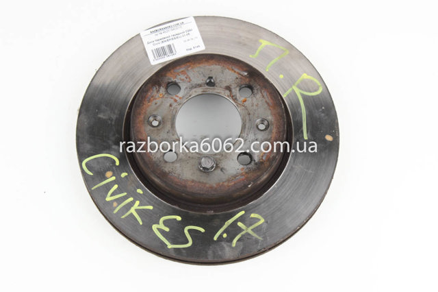 Гальмо дискове переднє 45251S6DE10 HONDA
