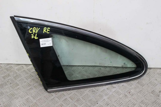 Скло-кватирка двері, задньої, лівої 73561SWWE01 HONDA