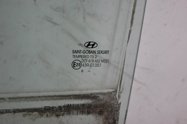 Скло заднє ліве 83410G4000 HYUNDAI