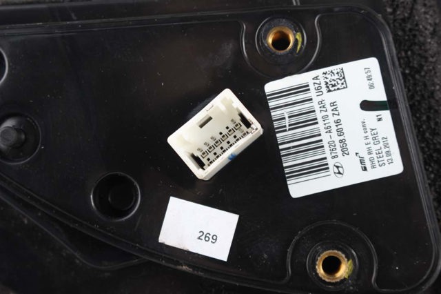 Праве бокове дзеркало 87620A6040 HYUNDAI