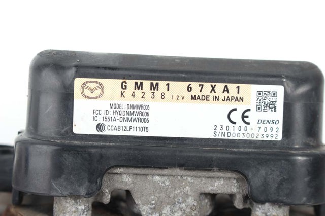 Радарний датчик дистанції GMM167XA1 MAZDA
