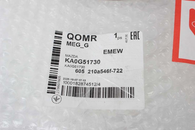 Емблема на решітку радіатора KA0G51730 MAZDA