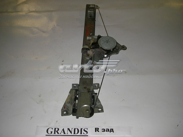 Склопідйомник задній правий електр (без двигуна) MR959658