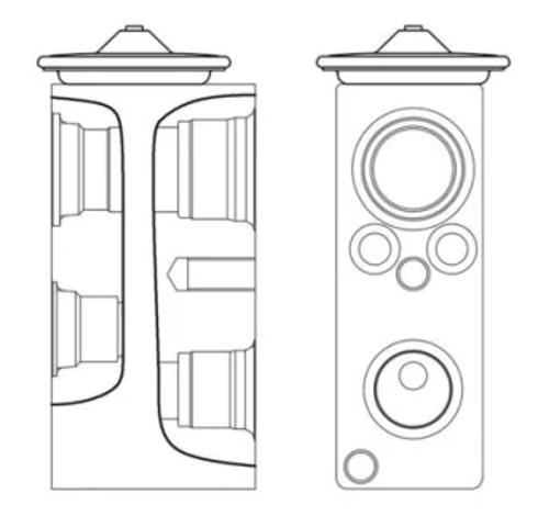 Клапан TRV, кондиціонера AVE3000S MAHLE