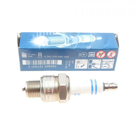 Свічки запалювання (запальні) і дроти 0241225549 BOSCH
