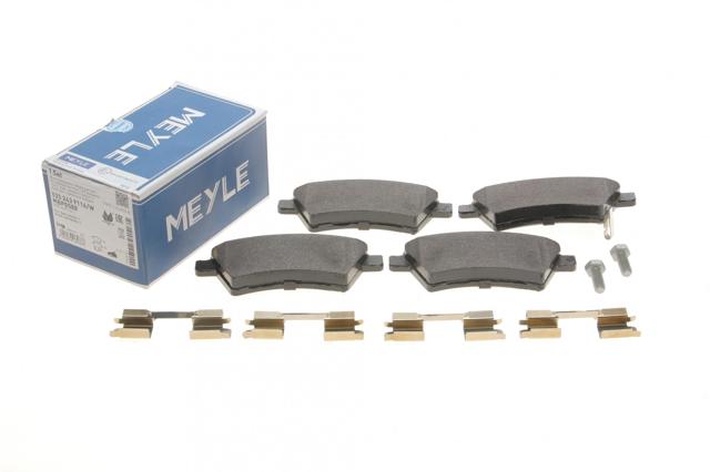 Колодки передні 0252439116W MEYLE