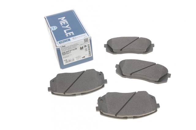 Колодки передні 0252450116W MEYLE