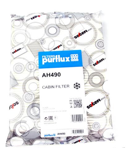 Фільтр, повітря у внутрішній простір AH490 PURFLUX