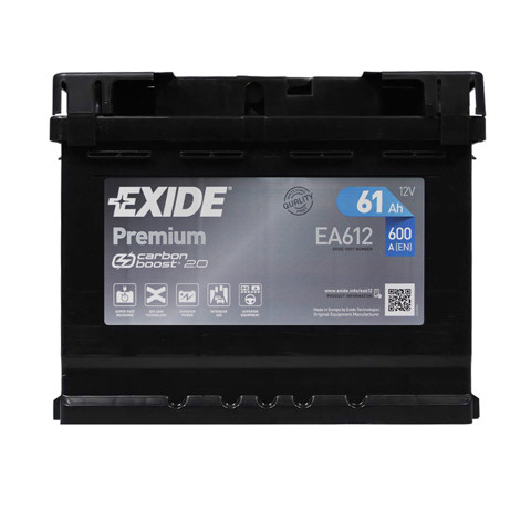 Авто акумулятор EA612 EXIDE