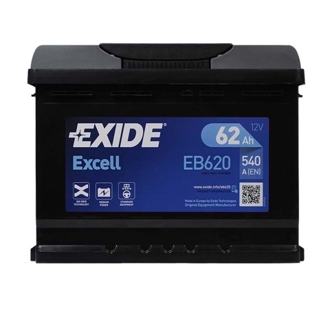 Авто акумулятор EB620 EXIDE