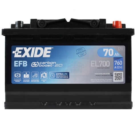 Батарея акумуляторна EL700 EXIDE