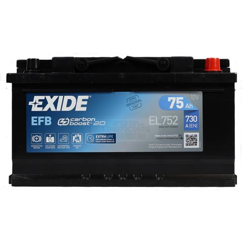 Батарея акумуляторна EL752 EXIDE