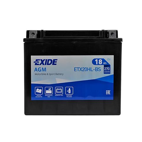 Авто акумулятор ETX20HLBS EXIDE