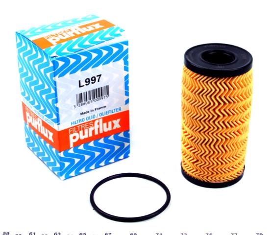 Фільтр масляний грубої очистки (повнопотоковий ф.) L997 PURFLUX