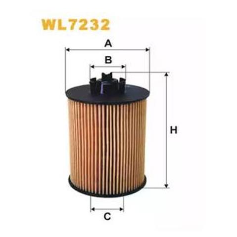 Масляний фільтр двигуна WL7232 WIX