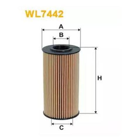 Фільтр масла WL7442 WIX