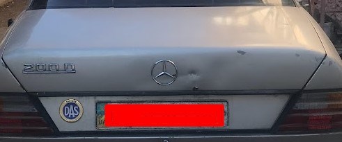 Кришка багажника кузова A1247502275 MERCEDES