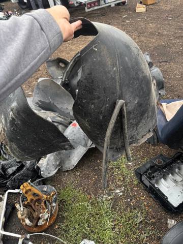 Підкрилок переднього крила, правий задній 1K5805978B VAG