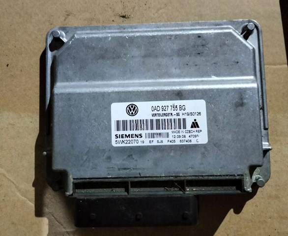 Модуль керування роздавальної коробкою 0AD927755BG VAG