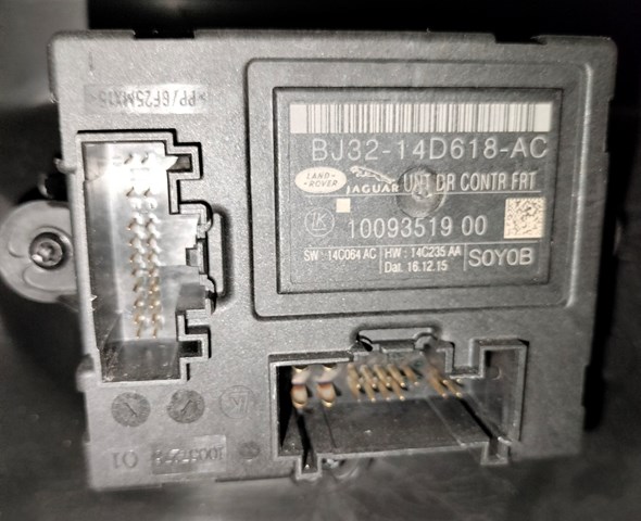 Блок комфорту передніх дверей BJ3214D618AC LAND ROVER