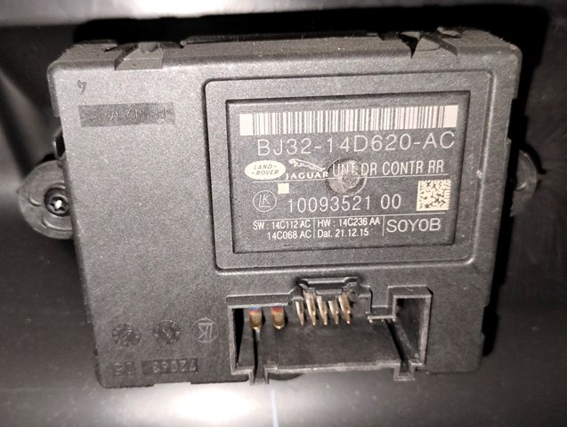Блок комфорту задніх дверей BJ3214D620AC LAND ROVER