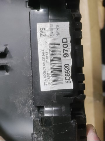 Спідометр 5C6920970D VAG