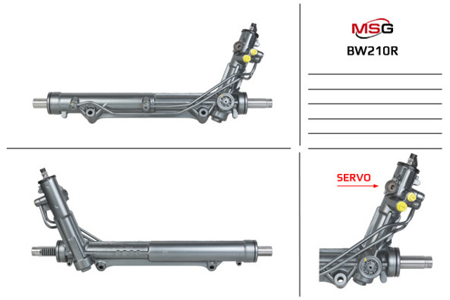 Рейковий рульовий механізм 32136751283 BMW