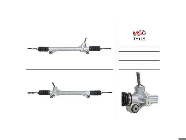 Управління рульове в зборі 455100E030 TOYOTA