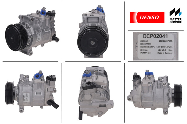 Компресор кондиціонера DCP02041 DENSO