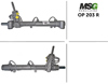 Рейка рульова OP203R MSG Rebuilding