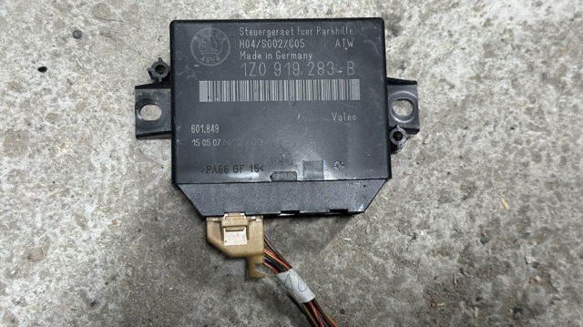 Модуль (блок ЕБУ) управління парктроніком 1Z0919283B VAG