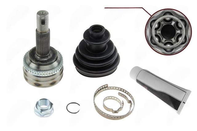 Піввісь передня, права 4341012B60 TOYOTA