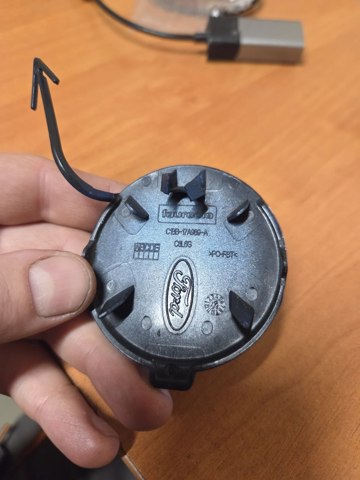 Заглушка бампера буксирувального гака, передня C1BB17A989A FORD
