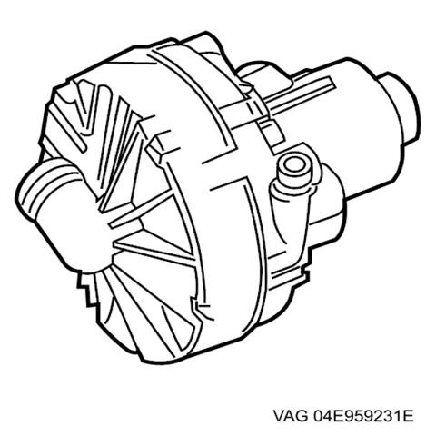 Насос повітряний 04E959231E VAG