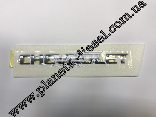 Фірмовий значок на кришку багажника 96448162 GM