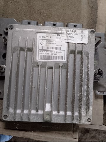 Блок електронного управління 8200909666 RENAULT