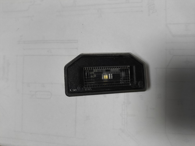 Ліхтар освітлення номерного знака 144973000B TESLA