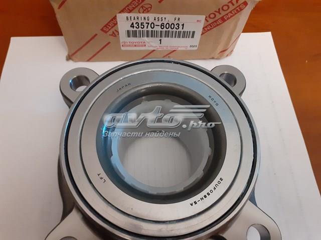 Підшипник маточини 4357060031 TOYOTA